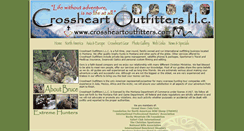 Desktop Screenshot of crossheartoutfitters.com
