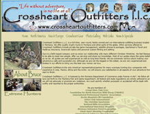 Tablet Screenshot of crossheartoutfitters.com